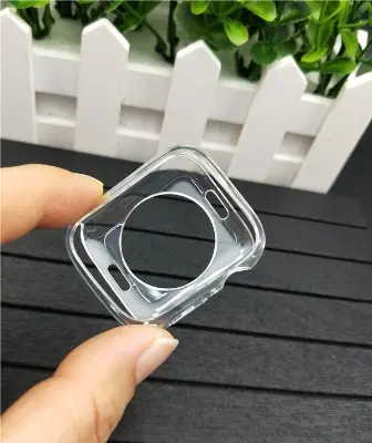 Picture of Pix Apple Watch Protective Back Side Case-44mm/45mm/49mm (Optional ) soft tpu Semi-Pack Apple Watch Protective Bumper Case-Tpu Half Pack Apple Watch Protective Case