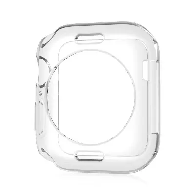 Picture of Pix Apple Watch Protective Back Side Case-44mm/45mm/49mm (Optional ) soft tpu Semi-Pack Apple Watch Protective Bumper Case-Tpu Half Pack Apple Watch Protective Case