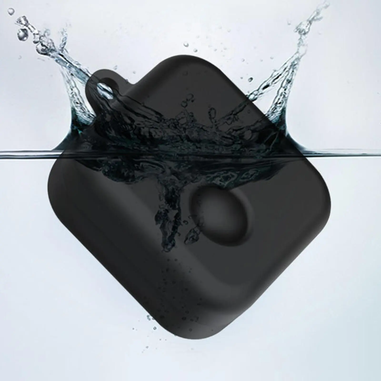 Picture of For Nothing Ear 2 Bluetooth Earphones Silicone Case (No Hook)-High Quality Protective Set Bluetooth Earphone Protective Sleeve Case For Nothing Ear 2 Earphone Protective Cover (Black)