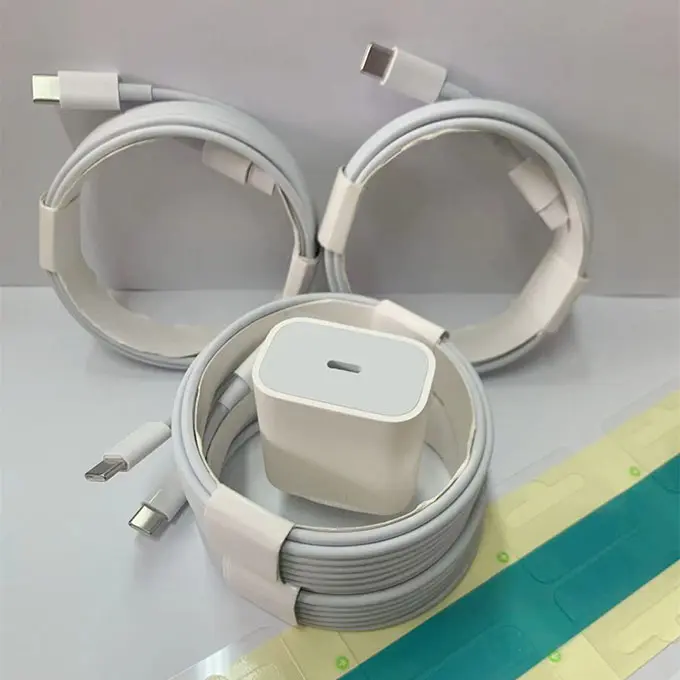 Picture of Pix 20W USB-C to Lightning PD Data Cable for iPhone - Lightning USB C Type Charger Cable for iPhone-High Quality PD Faster Charging Data 1M 20W USB-C Type Power Cable for iPhone