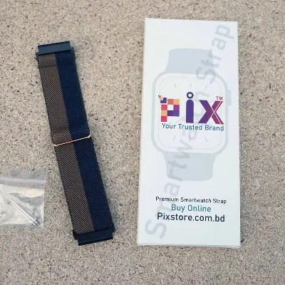 Picture of Pix Universal 22mm Watch Elastic Nylon Strap Buckle Elastic Strap For 22 mm Bracelet Watch Strap 22mm Replacement Adjustable Strap for Samsung