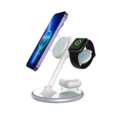 Picture of Pix 15W Fast Wireless Charger Magnetic Magsafe Fast wireless charger for iPhone, Samsung, OnePlus, pixel and other QI Wireless charging smartphone