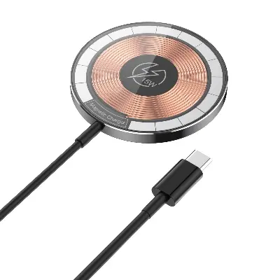 Picture of Pix 15W Fast Wireless Charger Magnetic Magsafe Fast wireless charger for iPhone, Samsung, OnePlus, pixel and other QI Wireless charging smartphone