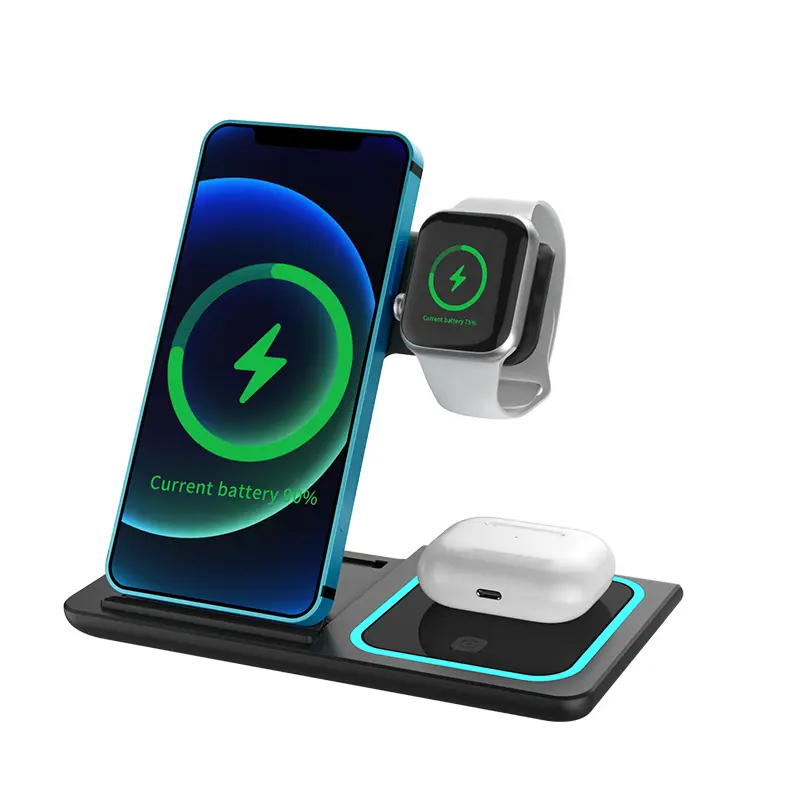 Picture of Pix 15W Fast Wireless Charger Magnetic Magsafe Fast wireless charger for iPhone, Samsung, OnePlus, pixel and other QI Wireless charging smartphone