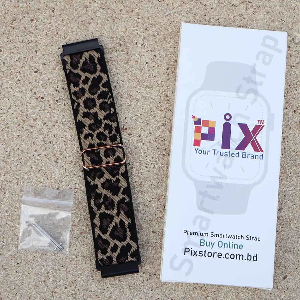 Picture of Pix  20mm Watch Elastic Nylon Strap  Buckle Elastic Strap For 20 mm Bracelet Universal Watch Strap 20mm Replacement Adjustable Strap for Samsung ,Amazfit, Xiaomi, Huawei GT 2/3 Pro Band Watch