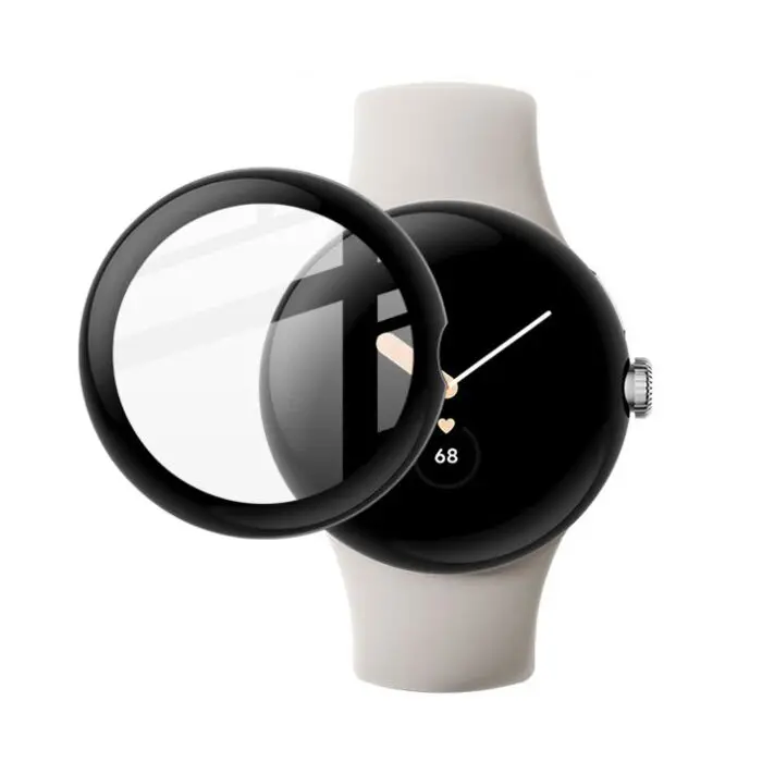 Picture of Pix Google Pixel  Screen Protector Smart Watch-Full Coverage PMMA Plastic 3D Film Screen Protector