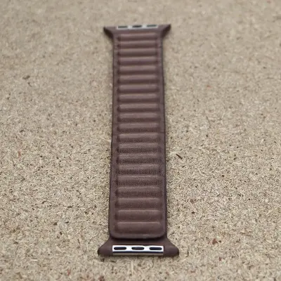 Picture of Pix Apple Watch Magnetic Nylon Strap Belt - Adjustable Magnetic Nylon Loop Strap for Apple Watch 42/44/45/49mm-Double Side Same Color High Quality Magnetic Strap