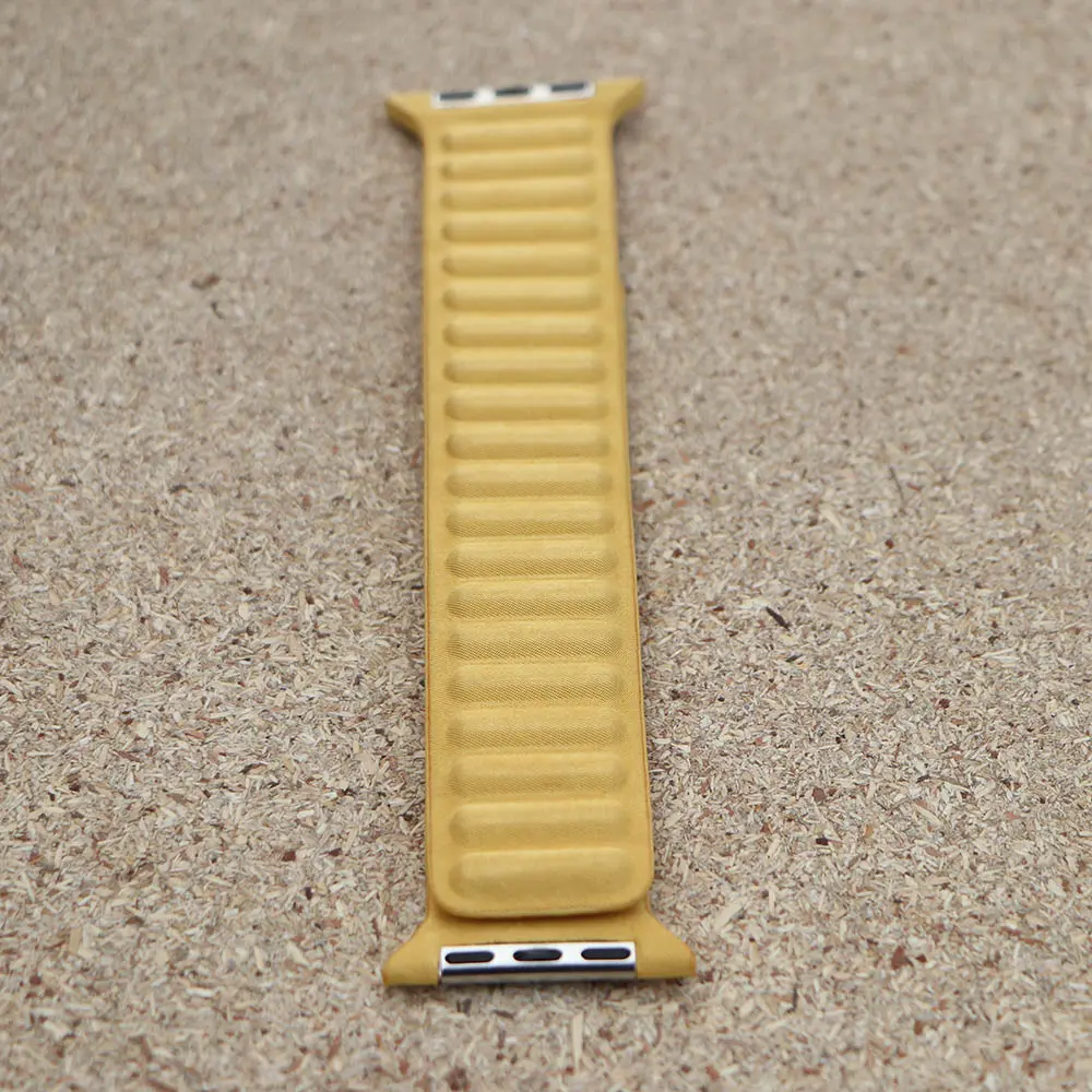Picture of Pix Apple Watch Magnetic Nylon Strap Belt - Adjustable Magnetic Nylon Loop Strap for Apple Watch 42/44/45/49mm-Double Side Same Color High Quality Magnetic Strap