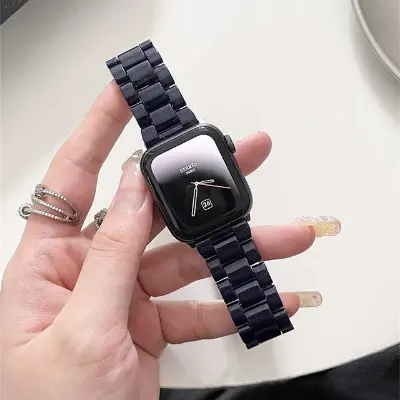 Picture of Pix 22mm Acrylic Strap/Band-Universal Watch 22mm Watch Smart Acrylic Premium Band for Unisex-22mm Replacement Watch Band Steel Metal Loop for Samsung ,Amazfit, Huawei, GTS Bip GTR Smart Watch ETC
