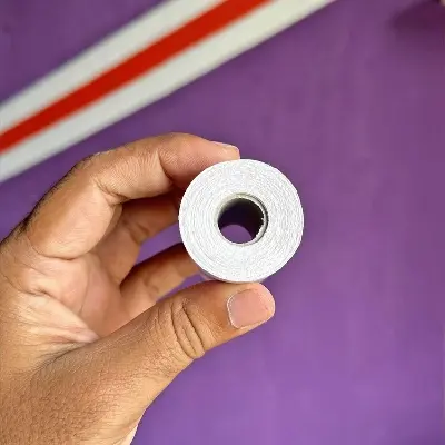 Picture of Pix 58x40mm Thermal Printer Paper, 3 Layer White Color Thermal Paper Roll for thermal Printer, POS Printer, Foodpanda tab, restaurant bill paper, shopping mall invoice paper