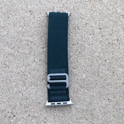 Picture of Metal Alpine Nylon Strap Band for KD99 ,HW8, DT8, S8 Max,T800, W68, TW8,HW8,Watch 8 Ultra, GS8 Ultra, N8, ZD8, Ultra Watch Series 8 Ultra Smart Watch Trail Metal Hook Loop Strap 42mm/44mm/45mm/49mm
