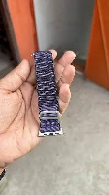 Picture of Metal Alpine Nylon Strap Band for KD99 ,HW8, DT8, S8 Max,T800, W68, TW8,HW8,Watch 8 Ultra, GS8 Ultra, N8, ZD8, Ultra Watch Series 8 Ultra Smart Watch Trail Metal Hook Loop Strap 42mm/44mm/45mm/49mm