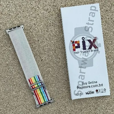 Picture of Metal Alpine Nylon Strap Band for KD99 ,HW8, DT8, S8 Max,T800, W68, TW8,HW8,Watch 8 Ultra, GS8 Ultra, N8, ZD8, Ultra Watch Series 8 Ultra Smart Watch Trail Metal Hook Loop Strap 42mm/44mm/45mm/49mm