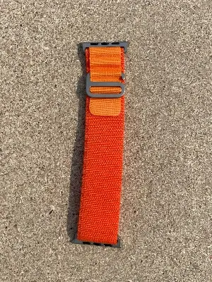 Picture of Metal Alpine Nylon Strap Band for KD99 ,HW8, DT8, S8 Max,T800, W68, TW8,HW8,Watch 8 Ultra, GS8 Ultra, N8, ZD8, Ultra Watch Series 8 Ultra Smart Watch Trail Metal Hook Loop Strap 42mm/44mm/45mm/49mm
