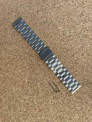 Picture of 20mm Metal Strap For Universal Watch- Stainless Steel No Gaps Band for 20mm Universal Watch-20mm Replacement Watch Band Metal Bracelet Strap for Samsung ,Amazfit, Xiaomi Watch ETC