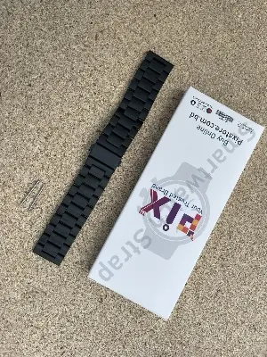 Picture of 20mm Metal Strap For Universal Watch- Stainless Steel No Gaps Band for 20mm Universal Watch-20mm Replacement Watch Band Metal Bracelet Strap for Samsung ,Amazfit, Xiaomi Watch ETC