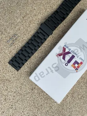 Picture of 20mm Metal Strap For Universal Watch- Stainless Steel No Gaps Band for 20mm Universal Watch-20mm Replacement Watch Band Metal Bracelet Strap for Samsung ,Amazfit, Xiaomi Watch ETC