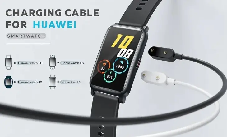 Picture of For Huawei Band Charger Cable-Huawei bracelet 6/7/8 Magnetic Dock Charging Cable-Supported Charging Cable For Huawei band 6/7/8/ Watch Fit 2 Replacement USB Charger Cable