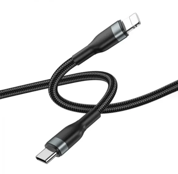 Picture of WIWU WI-C017 30W USB C to Lightning Fast Charging Cable-Usb Data Cable 30W USB C to Lightning Fast Charging Cable 120cm