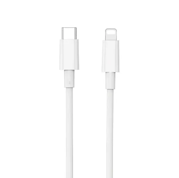 Picture of YouPin Data Cable Wi-C008 C-L 30W max White- Wiwu Wi-C008 Type-C To Lighting 30W YouPin Data Charging Cable 1.2m- White