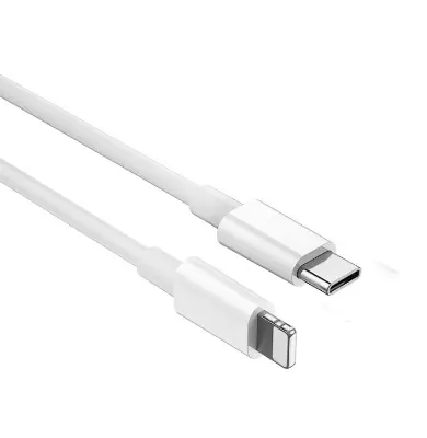 Picture of YouPin Data Cable Wi-C008 C-L 30W max White- Wiwu Wi-C008 Type-C To Lighting 30W YouPin Data Charging Cable 1.2m- White
