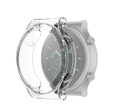 Picture of Huawei Watch Case-TPU Case for Huawei Watch GT 2, GT 2Pro, GT 2E, GT 3, GT 3 Pro, Watch 3, Watch 3 Pro All Size All-Around screen Protector cover bumper case-Full Coverage TPU Protective Case Cover