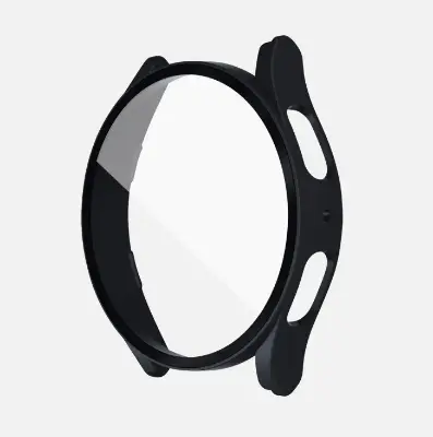 Picture of Pix Samsung Galaxy Watch 6 Case and Screen Protector-Full Coverage Tempered Glass With Bumper PC Samsung Galaxy Watch 6 Classic 40mm/44mm -Hard PC Cover for Galaxy Watch 6
