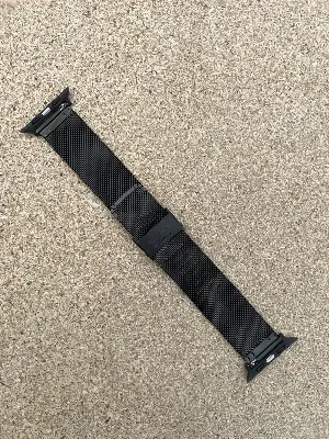 Picture of Pix Apple Watch Metal Strap- Non Magnetic Chain Metal Bucket Slim Milanese Strap For 49mm/45mm/44mm/42mm-Luxury Metal Straps for Watch Ultra Series 8 7 5 6 5 4