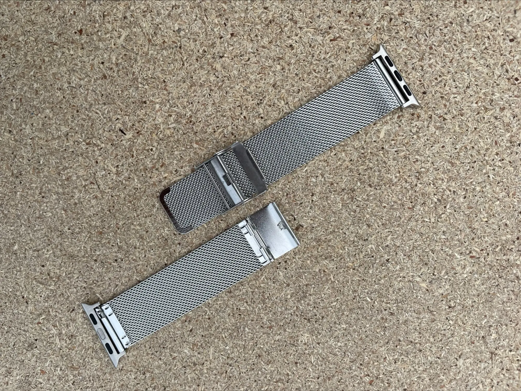 Picture of Pix Apple Watch Metal Strap- Non Magnetic Chain Metal Bucket Slim Milanese Strap For 49mm/45mm/44mm/42mm-Luxury Metal Straps for Watch Ultra Series 8 7 5 6 5 4