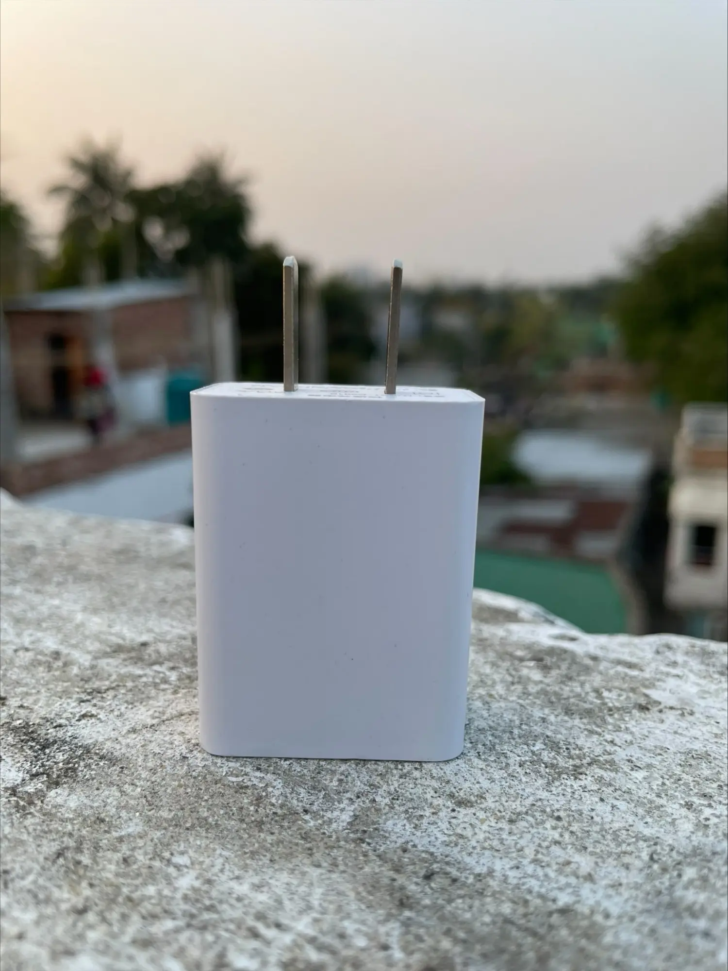 Picture of 2 Pin Adapter - 2.4 AMP 15watt High Quality Lightweight Smart Charger Adapter For Smart Phone - White