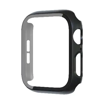 Picture of Pix Apple Watch S10 Protective Case- Popular S10 PC+ Tempered Film Protective Case For S10 42mm /46mm - Apple iWatch 10th Generation Protective Case PC + Tempered Film Case