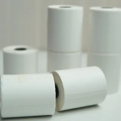 Picture of Pix 50mm*25mm Barcode Label Sticker Paper Roll- Thermal Barcode Sticker Roll For Mini Lable Printer