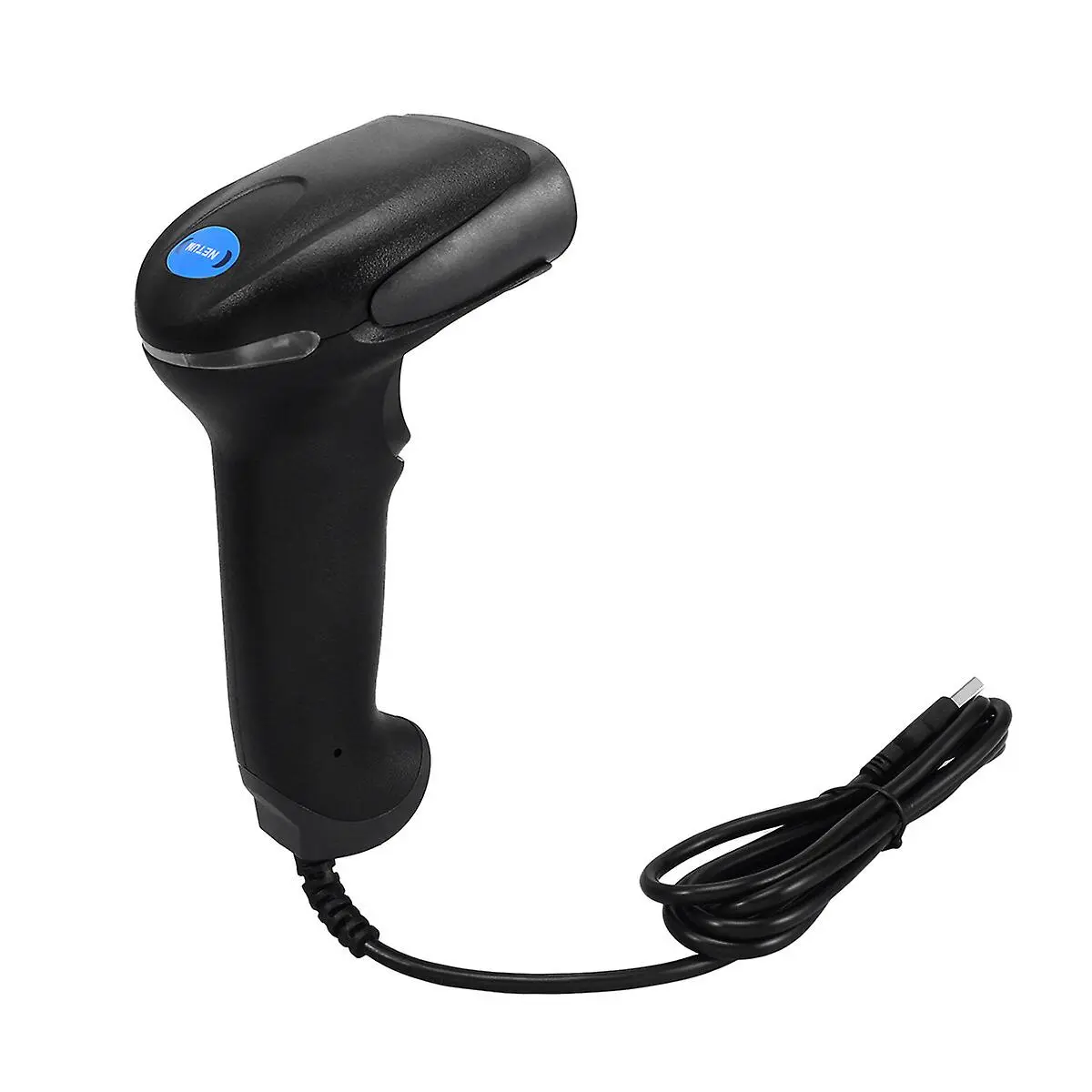 Picture of Pix 2D QR Code Scanner and reader - NETUM F19 2D Wired Laser Barcode Scanner - Barcode Scanner Wired Handheld 1D+2D QR Code Reader Auto Scanning POS Scan for Inventory Support Scanning from Computer POS Laptop