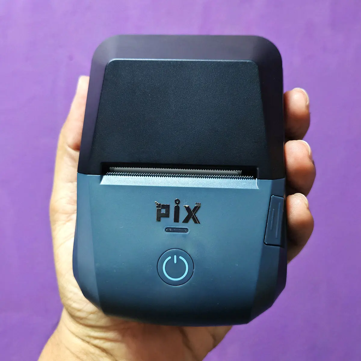 Picture of PixPos v2.5 Multifunction Pos and Label Sticker Printer - Mini Pos Printer 2 in 1 Thermal Inkless Mini Printer Support Android, iPhone, and PC