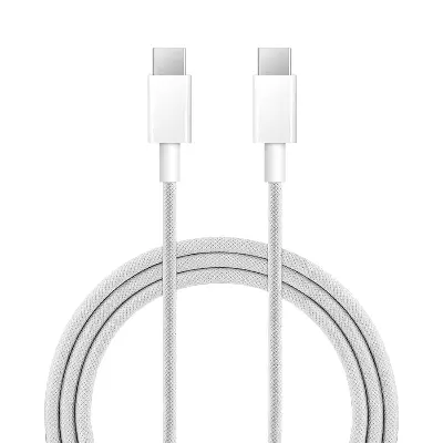 Picture of High Quality 60w Type c to Type c Nylon Oven Data Cable 1 Meter