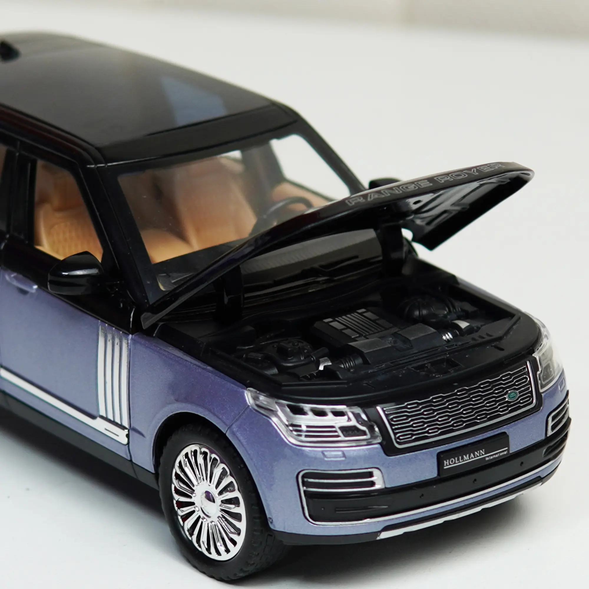 Picture of Range Rover Alloy 1:24 Diecast SUV Pullback Sound & Music (Range Royer) Metal Range Rover Car