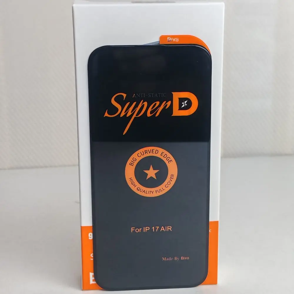 Picture of iPhone 17 Screen Protector Biva 9H SuperD ESD Tempered Glass for iPhone 17 Series
