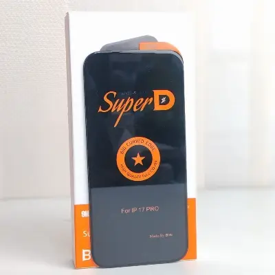 Picture of iPhone 17 Screen Protector Biva 9H SuperD ESD Tempered Glass for iPhone 17 Series
