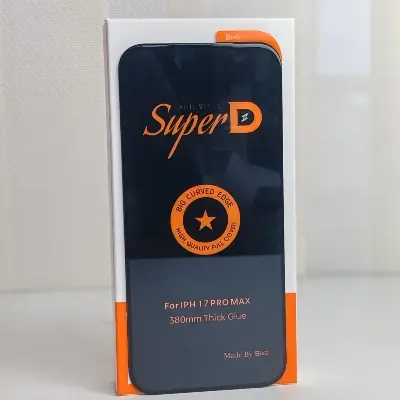 Picture of iPhone 17 Screen Protector Biva 9H SuperD ESD Tempered Glass for iPhone 17 Series