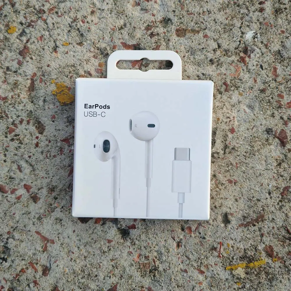 Picture of A.pple EarPods with type C connector for iPhone 15 to 17