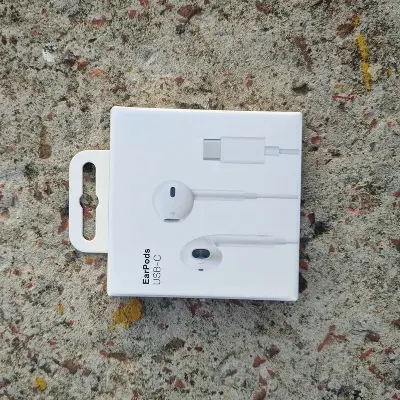 Picture of A.pple EarPods with type C connector for iPhone 15 to 17