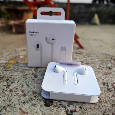 Picture of A.pple EarPods with type C connector for iPhone 15 to 17