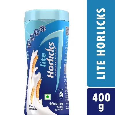 Picture of Horlicks Lite Health and Nutrition Drink Jar 400g (Powder Drink)