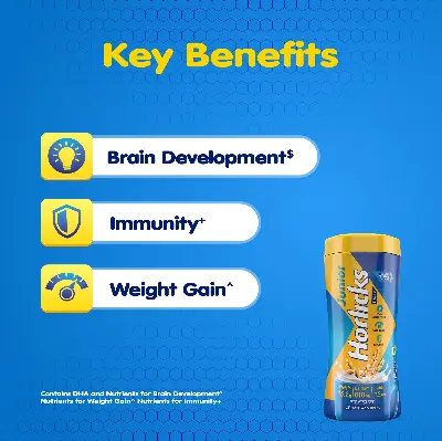 Picture of Junior Horlicks Health and Nutrition Drink Stage-2 Jar 500g (Powder Drink)