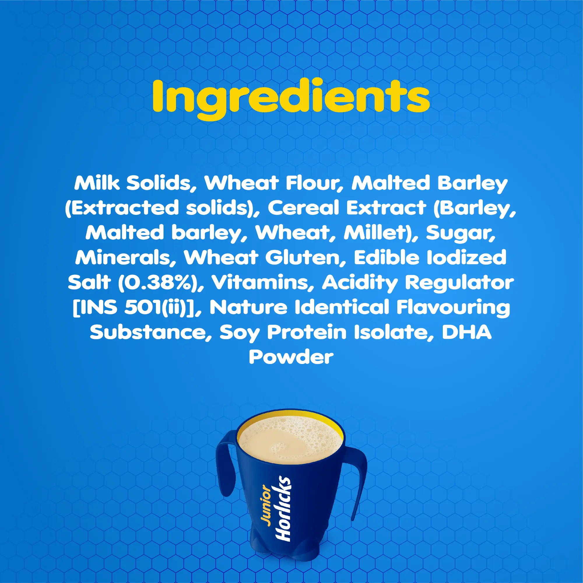 Picture of Junior Horlicks Health and Nutrition Drink Stage-2 Jar 500g (Powder Drink)