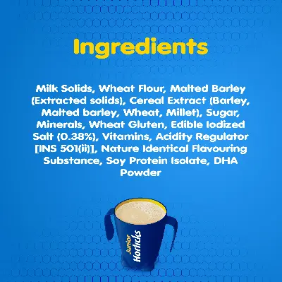 Picture of Junior Horlicks Health and Nutrition Drink Stage-2 Jar 500g (Powder Drink)