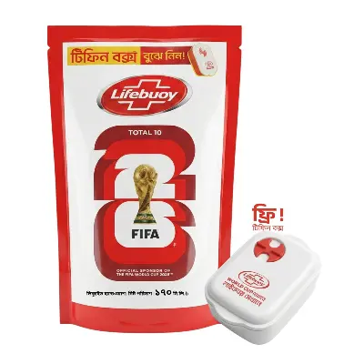 Picture of Lifebuoy Handwash (Soap) Total Refill 170ml (Tiffin Box Free)