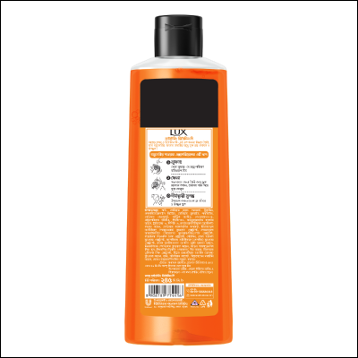 Picture of Lux Body Wash Orange Blossom & Vitamin C 245ml (Dove 79ml Shampoo Free)