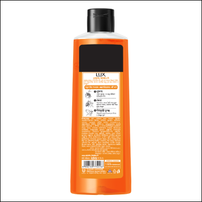 Picture of Lux Body Wash Orange Blossom & Vitamin C 245ml (Dove 79ml Shampoo Free)