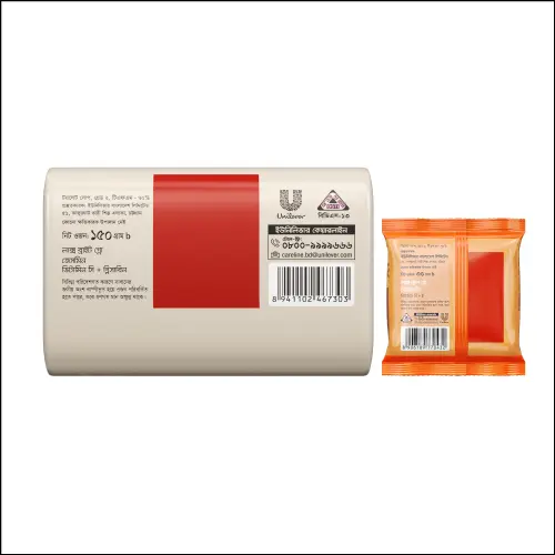 Picture of Lux Soap Bar Bright Glow 150g (35g Soap Bar Free)